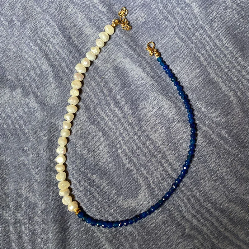 2022 Fashion New Design Natural Freshwater Pearl Natural Stone Stitching Necklace Women Exquisite Charm Short Beach Jewelry
2022 Fashion New Design Natural Freshwater Pearl Natural Stone Stitching Necklace Women Exquisite Charm Short Beach Jewelry