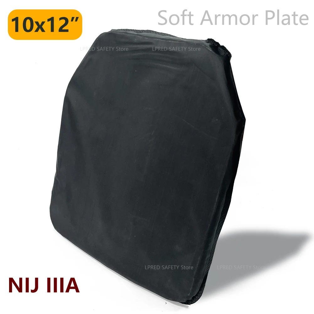 

LPRED NIJ IIIA 3A Lightweight Soft Armor Panel Bulletproof Ballistic Plate For Army Combat Police 10x12