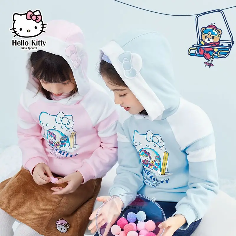 Kawaii Sanrio child Fleece Sweatshirt Hello Kitty Students Anime Casual Autumn Winter Warm Hooded jacket Cute Girl Gift
Kawaii Sanrio child Fleece Sweatshirt Hello Kitty Students Anime Casual Autumn Winter Warm Hooded jacket Cute Girl Gift