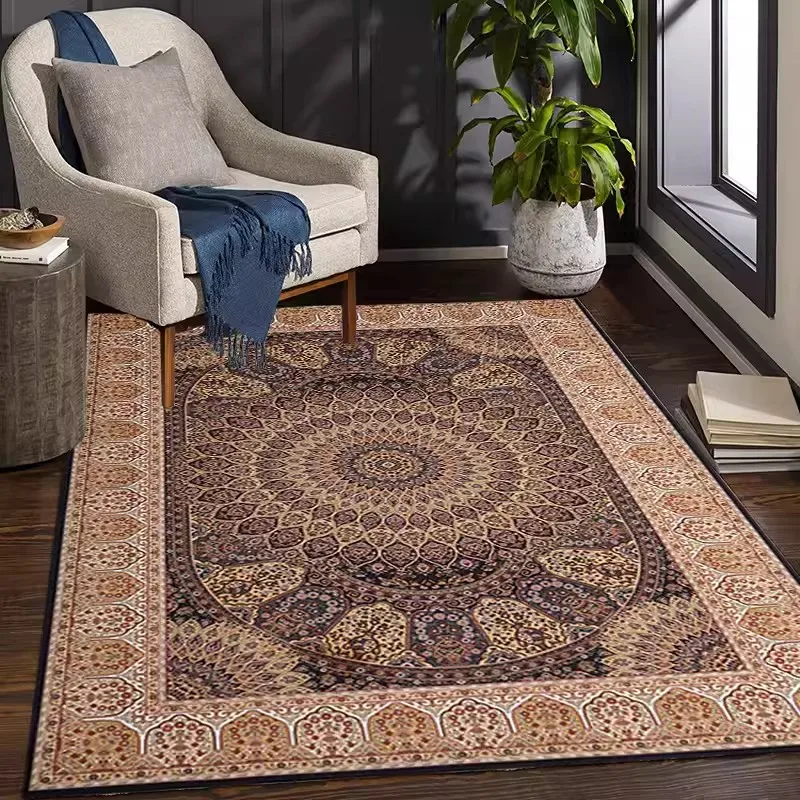 

Персидские стильные ковры для гостиной роскошные спальни коврики и ковровые покрытия классический турецкий кабинет напольный коврик ковер для журнального столика