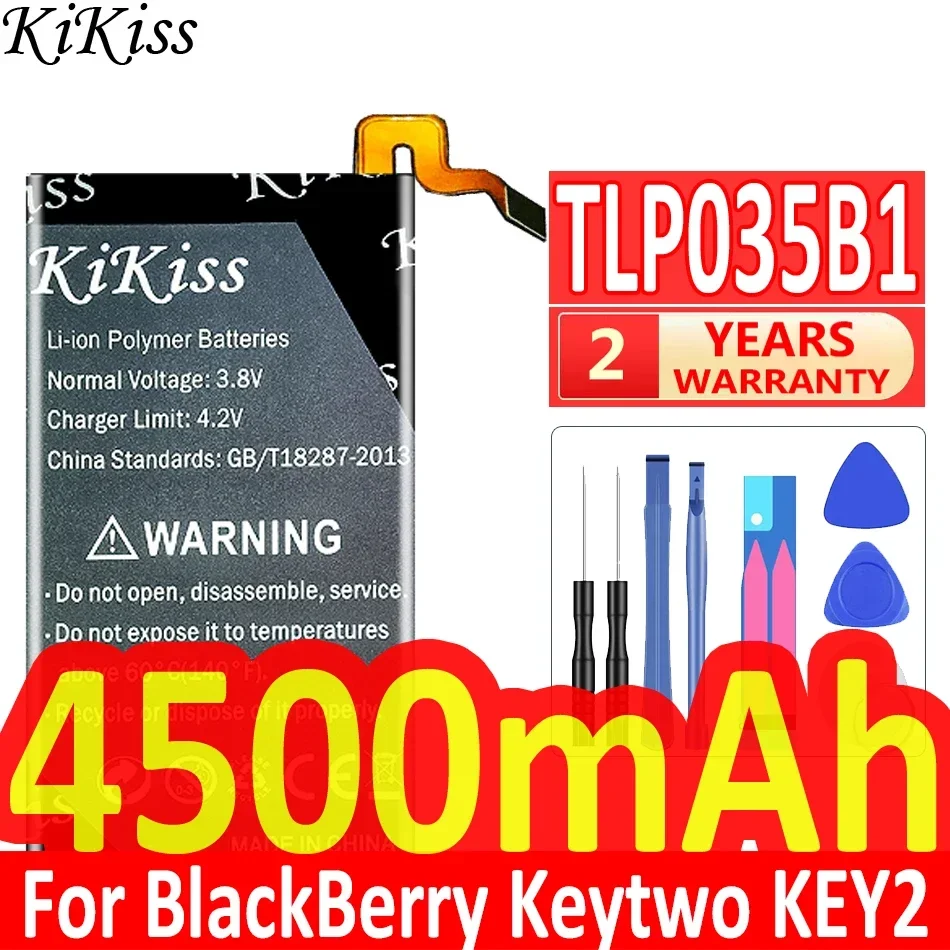 High Quality 4500mAh TLP035B1 Battery for BlackBerry Keytwo KEY2 Key 2 Smartphone New KiKiss Replacement Batteries
High Quality 4500mAh TLP035B1 Battery for BlackBerry Keytwo KEY2 Key 2 Smartphone New KiKiss Replacement Batteries