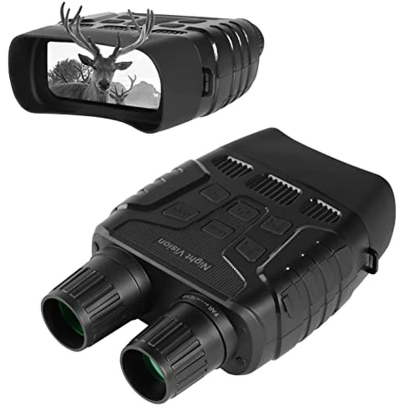 T-EAGLE Digital Night Vision Binoculars Goggles for Hunting 300M Infrared HD Camera NV3180 with 8GB SD Card
T-EAGLE Digital Night Vision Binoculars Goggles for Hunting 300M Infrared HD Camera NV3180 with 8GB SD Card