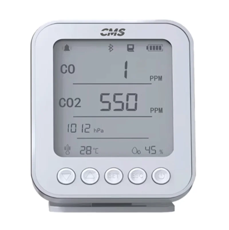 Outdoor portable Tuya app air pressure co alarm co2 humidity temperature meter carbon monoxide detector for camping car truck
Outdoor portable Tuya app air pressure co alarm co2 humidity temperature meter carbon monoxide detector for camping car truck