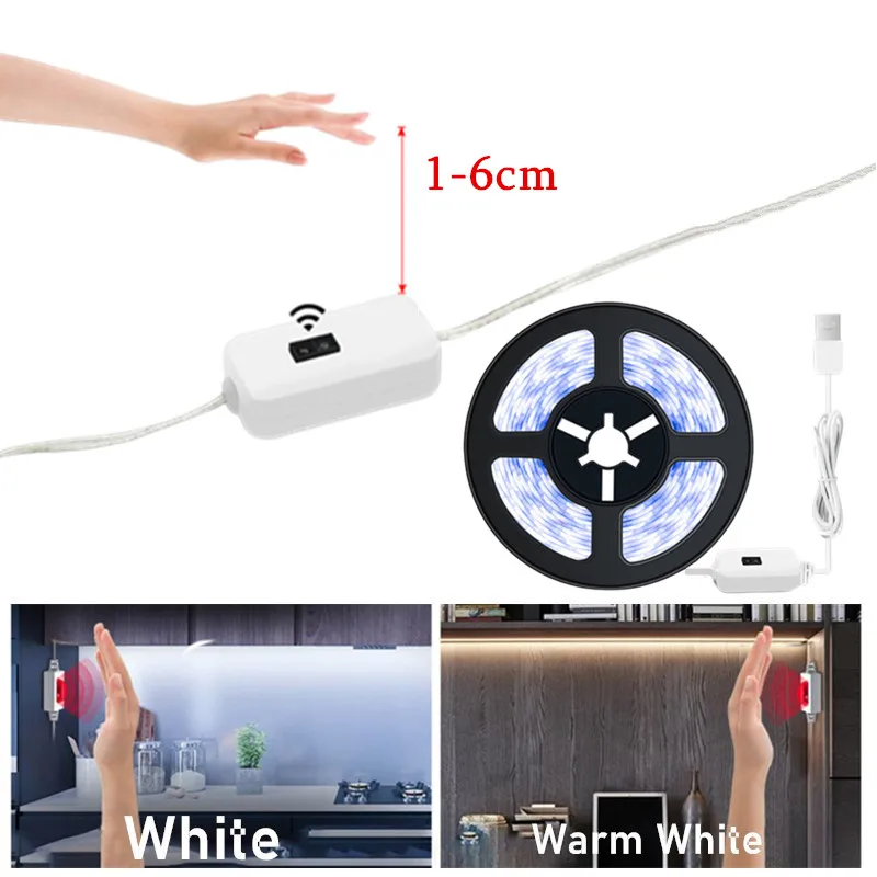 1~5M LED Backlight TV Kitchen LED Strip Wardrobe Lamp USB LED Hand Sweep Motion Sensor Closet Light Waterproof 5V Night Light
1~5M LED Backlight TV Kitchen LED Strip Wardrobe Lamp USB LED Hand Sweep Motion Sensor Closet Light Waterproof 5V Night Light