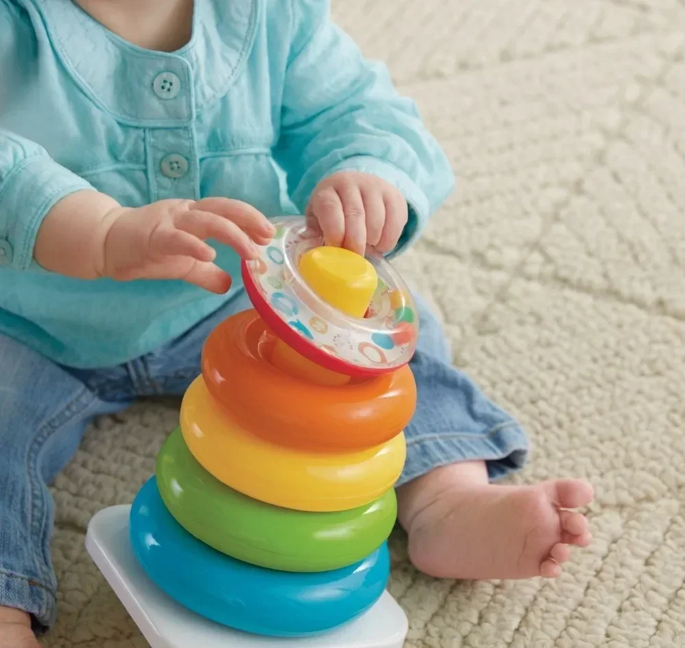 Baby Toys 0-36 Months Educational Stack Up Nesting Rainbow Tower Ring Learning Brilliant Basics Rock-a-Stack Rattle toy
Baby Toys 0-36 Months Educational Stack Up Nesting Rainbow Tower Ring Learning Brilliant Basics Rock-a-Stack Rattle toy