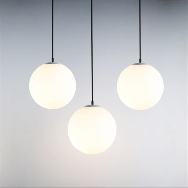 Modern Nordic Glass Ball Pendant Lights for Restaurant Deco Luminaire LED Pendant Lamp Bedroom Light Restaurant Hanging Lamps
Modern Nordic Glass Ball Pendant Lights for Restaurant Deco Luminaire LED Pendant Lamp Bedroom Light Restaurant Hanging Lamps