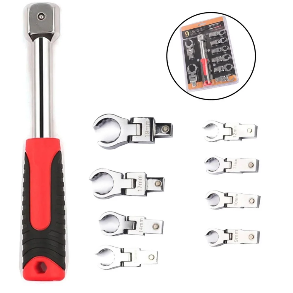 Ratchet Wrench Shaking Head Wrench Rotatable Removable Flexible Torque Spanner Ratchet Handle 180 ° Handle Wrench With Ratchet
Ratchet Wrench Shaking Head Wrench Rotatable Removable Flexible Torque Spanner Ratchet Handle 180 ° Handle Wrench With Ratchet