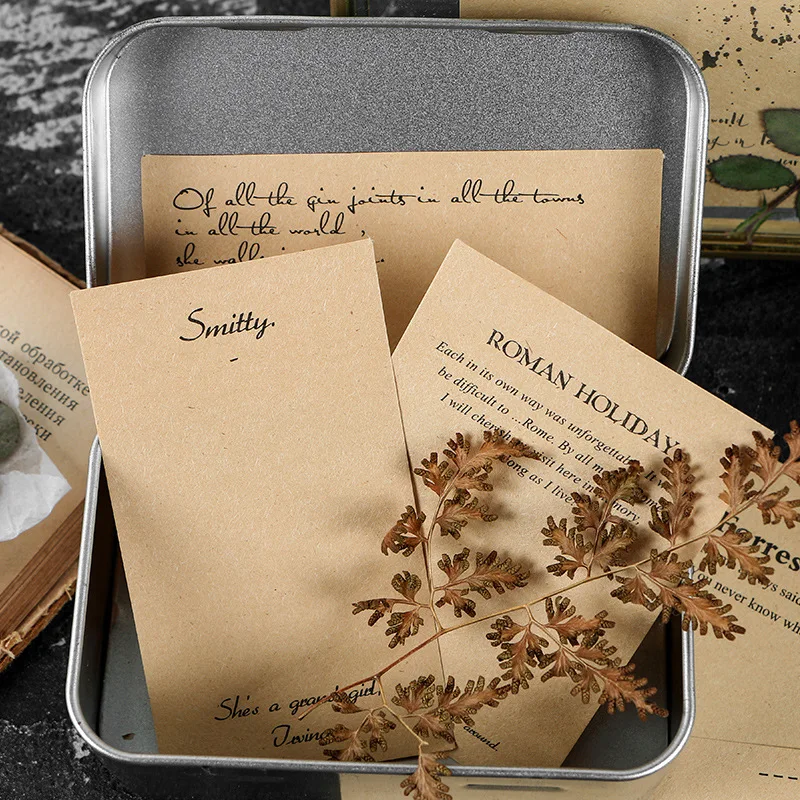 ALLTU 30pcs Brown paper message paper Creative notebook warm notes Daily to-do list
ALLTU 30pcs Brown paper message paper Creative notebook warm notes Daily to-do list