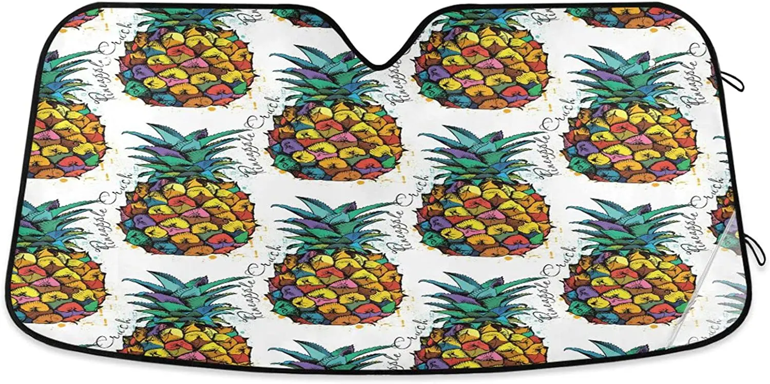 xigua Watercolor Pineapple Fruit Car windshield sunshade - foldable windscreen UV protection - protects the car interior and kee
xigua Watercolor Pineapple Fruit Car windshield sunshade - foldable windscreen UV protection - protects the car interior and kee