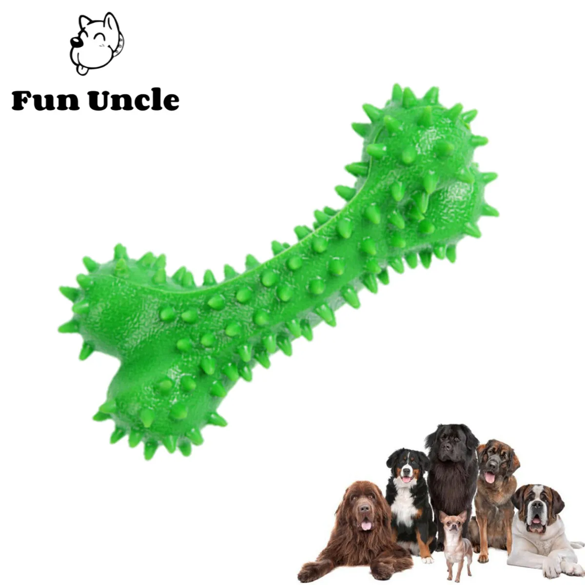 Dog Toothbrush Dog Chew Toy, Stick Bone for Dog Teeth Cleaning, Tooth Brushing, Teething Chew Toys, Dental Oral Care for Dogs
Dog Toothbrush Dog Chew Toy, Stick Bone for Dog Teeth Cleaning, Tooth Brushing, Teething Chew Toys, Dental Oral Care for Dogs
