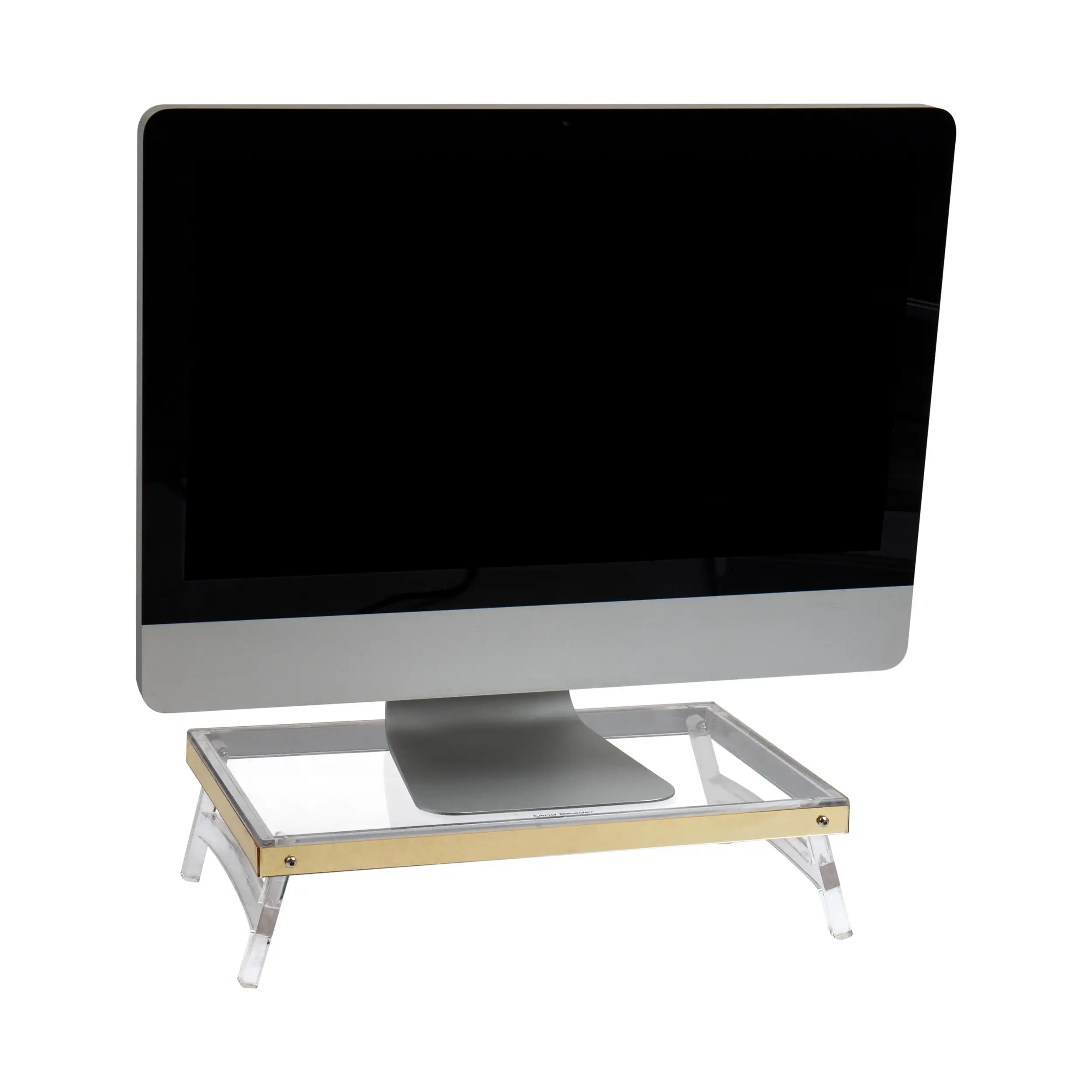Mind Reader Cosmopolitan Collection, Monitor Stand, Foldable, Portable, Office, Gold
Mind Reader Cosmopolitan Collection, Monitor Stand, Foldable, Portable, Office, Gold