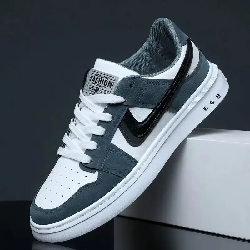 

Shoes mens spring 2024 new online celebrity leisure shoes mens student Air Force No.1 Korean version of Joker tide shoes.