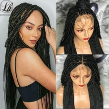 Glueless Synthetic Braided Lace Front Wigs For Black Women 30 Inch T27 613 Braid Wigs With Baby Hair 13X4 Large Lace Area Wigs
Glueless Synthetic Braided Lace Front Wigs For Black Women 30 Inch T27 613 Braid Wigs With Baby Hair 13X4 Large Lace Area Wigs