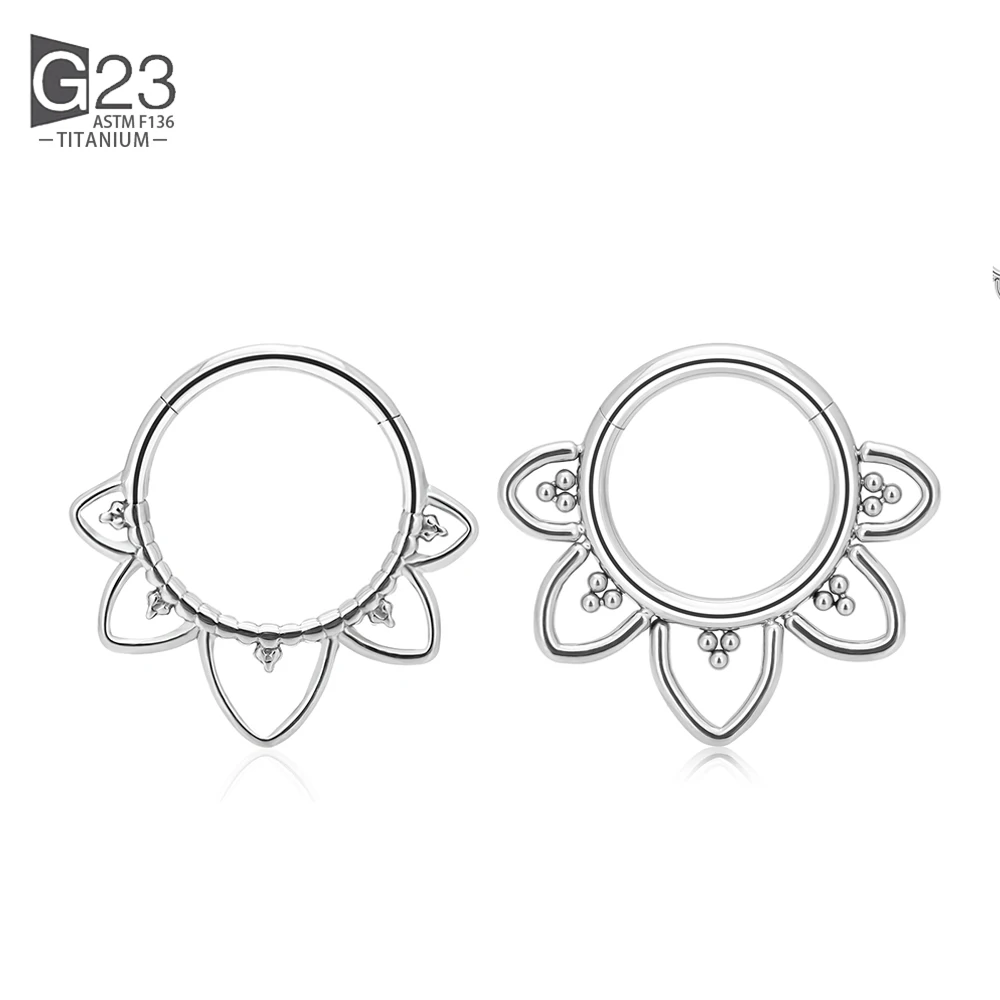 ASTM F136 Titanium EAR Cartilage Earring Earlobe Piercing Nose Ring SegmentHoop Hinged Segment Clicker Labret Cartilage Piercing
ASTM F136 Titanium EAR Cartilage Earring Earlobe Piercing Nose Ring SegmentHoop Hinged Segment Clicker Labret Cartilage Piercing