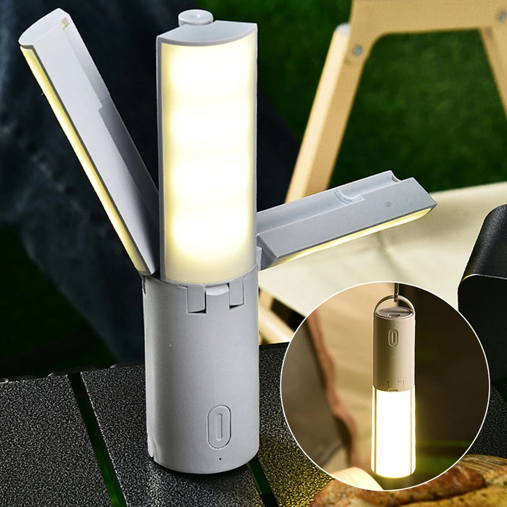 New Folding Outdoor Camping Portable Rechargeable High Capacity Lighting Student Dormitory Hanging Tent Hanging Light Lantern
New Folding Outdoor Camping Portable Rechargeable High Capacity Lighting Student Dormitory Hanging Tent Hanging Light Lantern