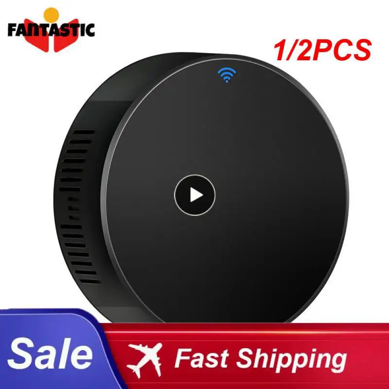 1/2PCS Tuya WiFi IR Remote Control Smart Universal Infrared Remote For TV DVD Work With Alexa Home And Smart Life App
1/2PCS Tuya WiFi IR Remote Control Smart Universal Infrared Remote For TV DVD Work With Alexa Home And Smart Life App