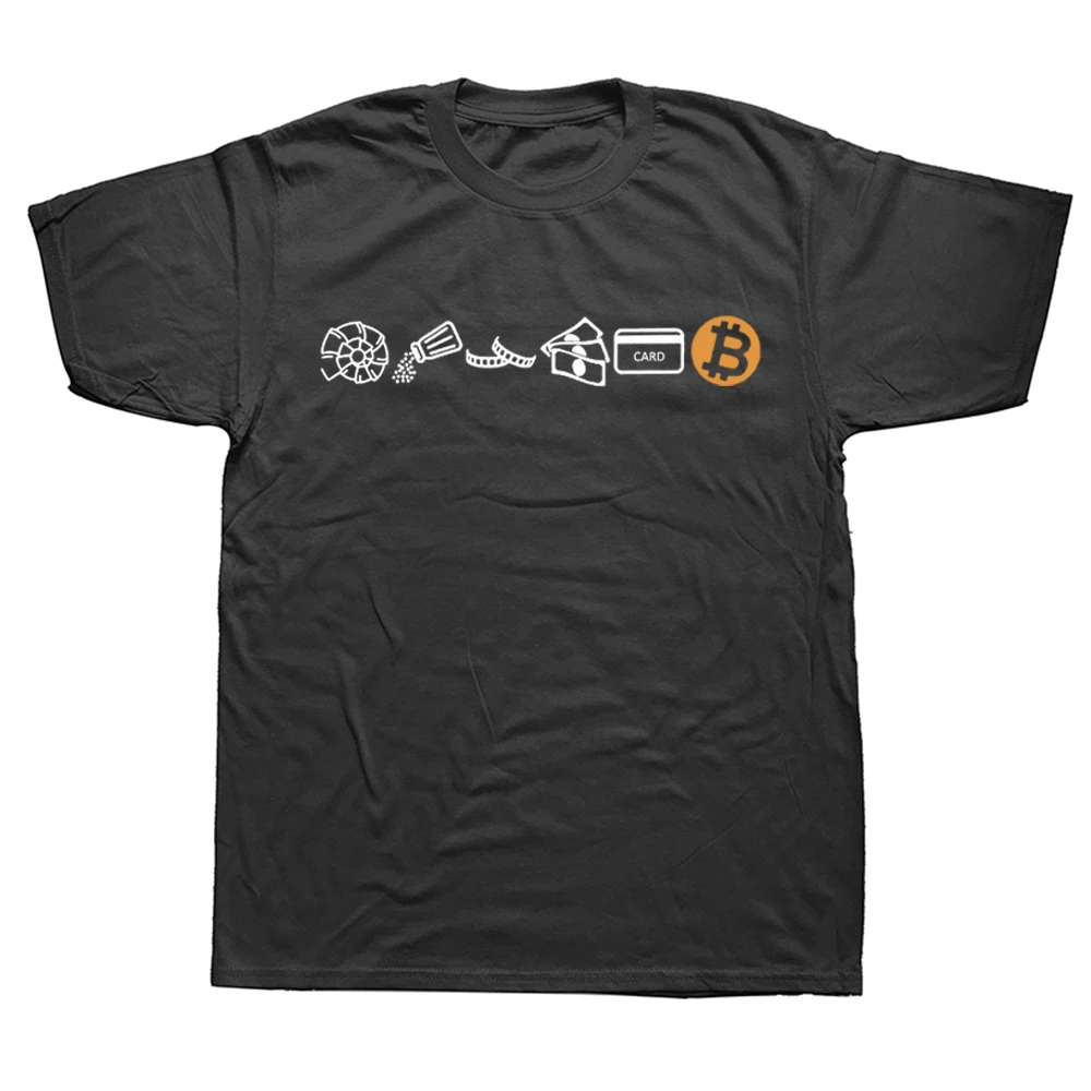 Футболка The Evolution Of Money Bitcoin Btc для криптовалюты, мужские и женские футболки Новинка, футболка с круглым вырезом, графическая одежда
Футболка The Evolution Of Money Bitcoin Btc для криптовалюты, мужские и женские футболки Новинка, футболка с круглым вырезом, графическая одежда