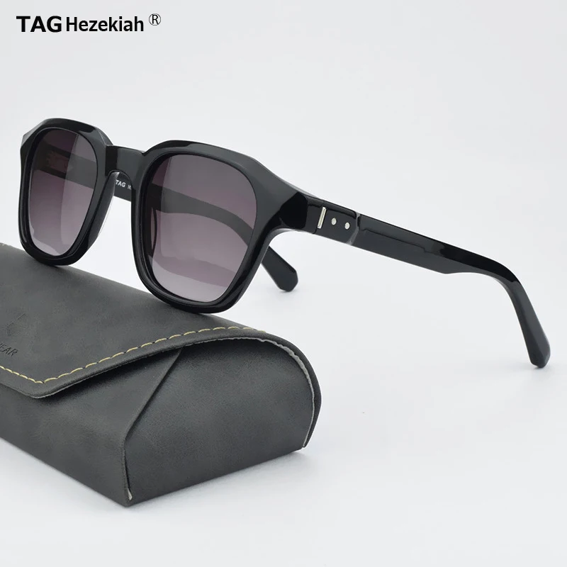 

2024 TAG Hezekiah vintage Polarized Sunglasses Men Women T8765 Sunglass Driving Sun glasses Fashion Acetate luxury Brand Glasses
