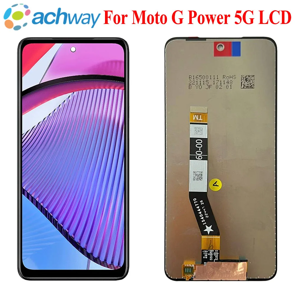 6.5" For Motorola Moto G Power 5G LCD Display Touch Screen Digitizer Assembly Replacement Parts For Moto G Power 2023 Display
6.5" For Motorola Moto G Power 5G LCD Display Touch Screen Digitizer Assembly Replacement Parts For Moto G Power 2023 Display