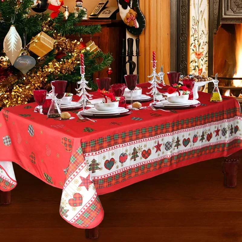 Christmas digital printing polyester thickened waterproof oil-proof tablecloth dust-proof tea table cloth green
Christmas digital printing polyester thickened waterproof oil-proof tablecloth dust-proof tea table cloth green