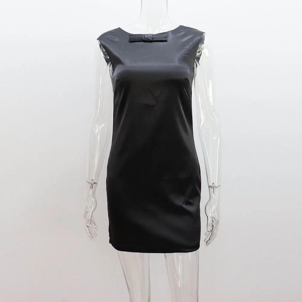 Club Dress Dress Daily Holiday Women Backless Bow Cloth Dress Elegant Evening Party Satin Sleeveless Solid Color
Club Dress Dress Daily Holiday Women Backless Bow Cloth Dress Elegant Evening Party Satin Sleeveless Solid Color