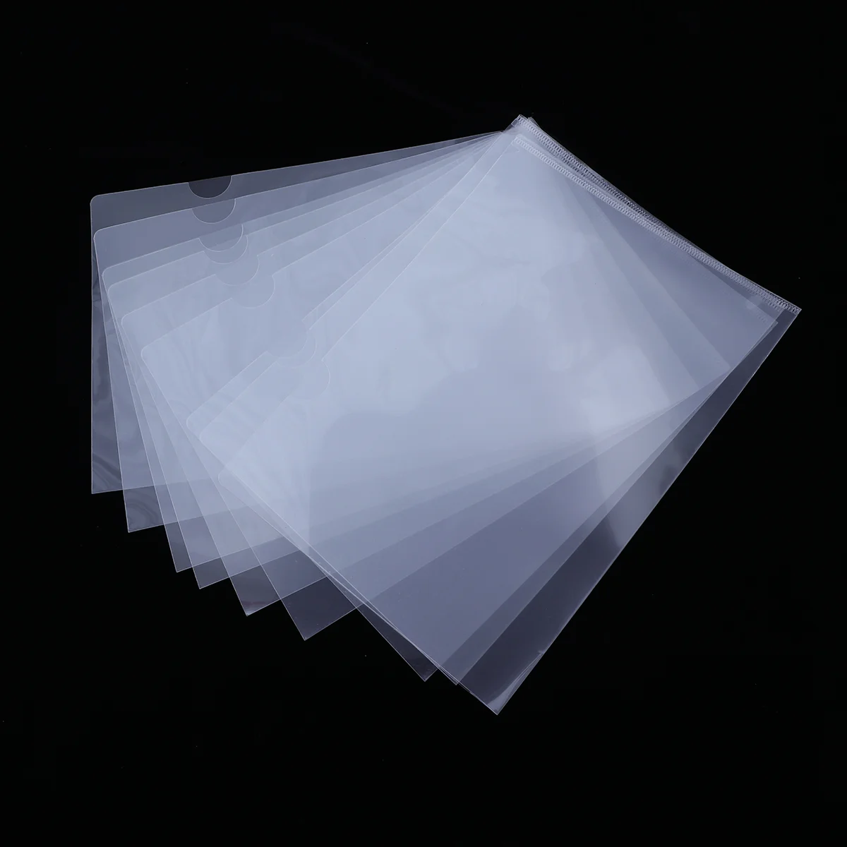 Plastic Clear Practical Transparent L-Type A4 Size Document Folder Safe Project Pocket File Folder School Office Supplies
Plastic Clear Practical Transparent L-Type A4 Size Document Folder Safe Project Pocket File Folder School Office Supplies
