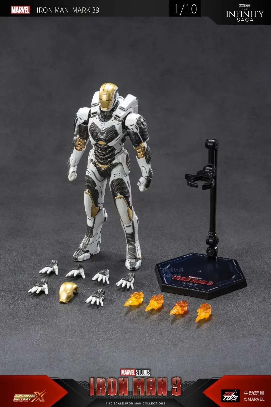ZD Toys Marvel Iron Man Mk39 MK33 1/10 Anime Action Figure Collection Model Doll Room Decoration Adult Toy Robot Halloween Gift
ZD Toys Marvel Iron Man Mk39 MK33 1/10 Anime Action Figure Collection Model Doll Room Decoration Adult Toy Robot Halloween Gift