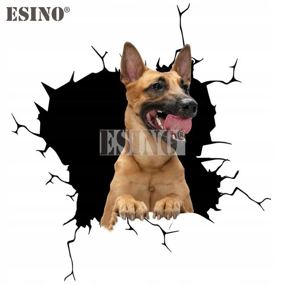 Car Styling Funny Vivid Cracked Lovely German Shepherd Dog Creative Adhesive PVC Waterproof Sticker Car Whole Body Vinyl Decal
Car Styling Funny Vivid Cracked Lovely German Shepherd Dog Creative Adhesive PVC Waterproof Sticker Car Whole Body Vinyl Decal