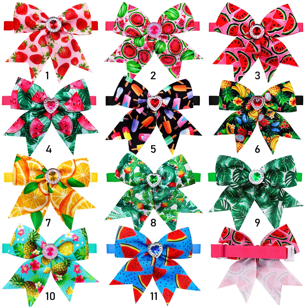 10pcs Dog Supplies Summer Fruit Style Dog Bowties For Dogs Grooming Products Small Dog Cat Bowtie Pet Products For Small Dogs
10pcs Dog Supplies Summer Fruit Style Dog Bowties For Dogs Grooming Products Small Dog Cat Bowtie Pet Products For Small Dogs