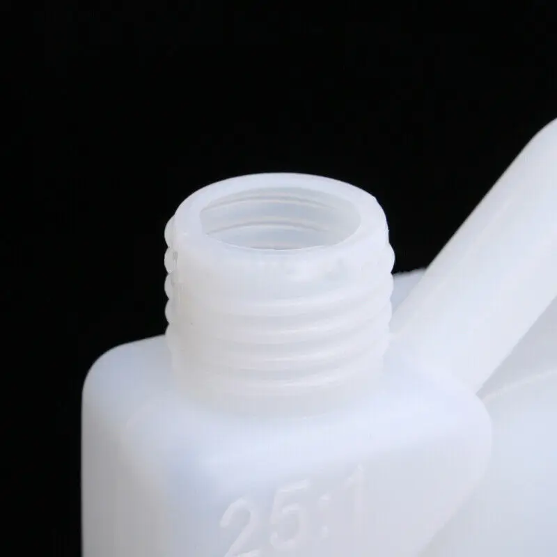 Lawn Mower Mixing Bottle Plastic Fuel Petrol Oil Portable 1L 25:1 50:1 Container For Chainsaw Trimmers Storage
Lawn Mower Mixing Bottle Plastic Fuel Petrol Oil Portable 1L 25:1 50:1 Container For Chainsaw Trimmers Storage