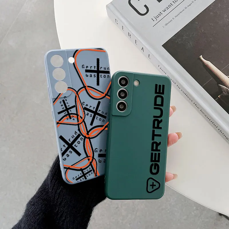 Fashion Phone Case For-G-Gertrudes-Samsung Galaxy S25 Ultra S24 FE S23 S22 S21 Ultra S20 FE S10 Plus S25Ultra Case Silicon Cover Fashion Phone Case For-G-Gertrudes-Samsung Galaxy S25 Ultra S24 FE S23 S22 S21 Ultra S20 FE S10 Plus S25Ultra Case Silicon Cover