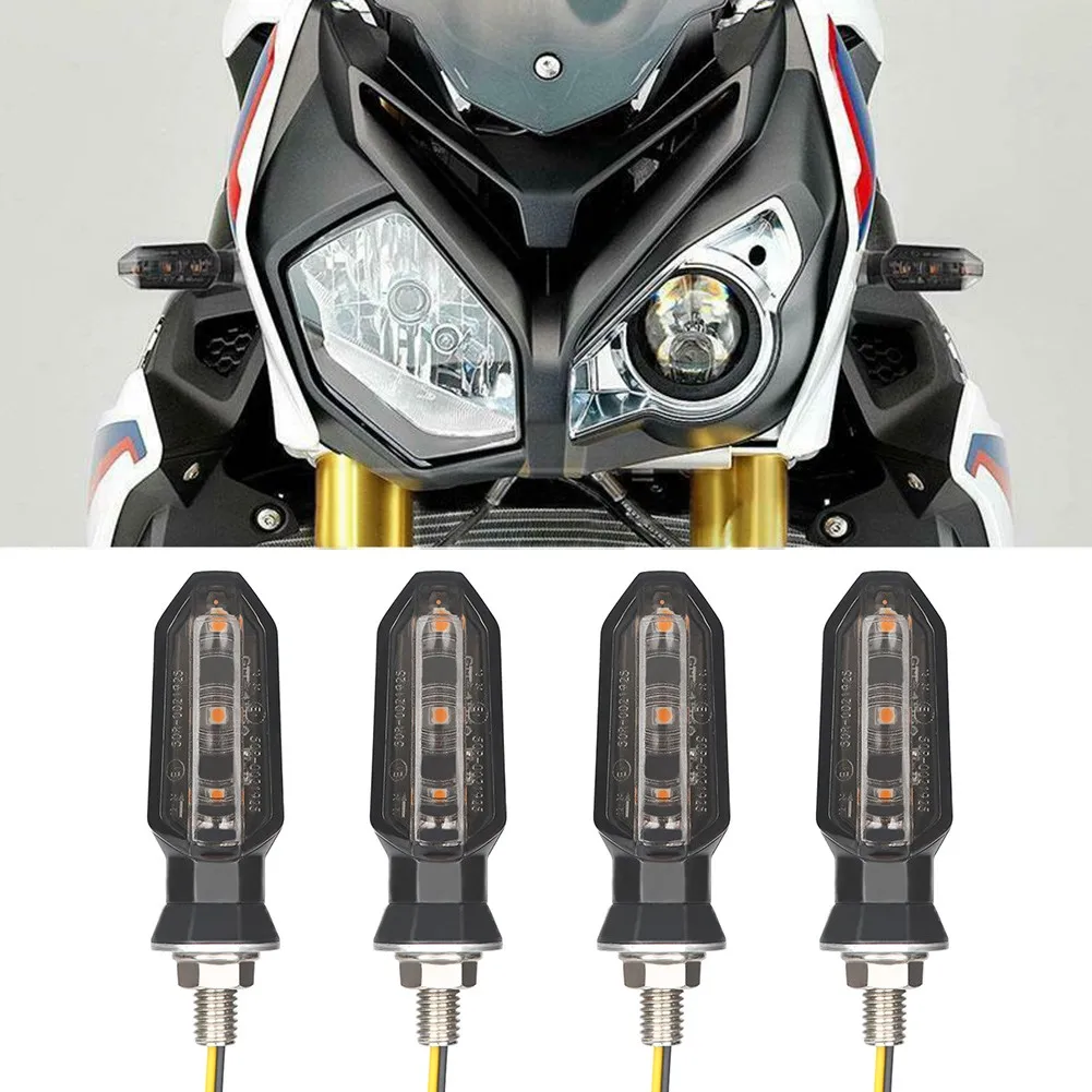 Motorcycle LED Turn Signals 12V Amber Indicator Light Car Lighting And Lamps 4pcs For 250R 500R 650R Vehicle Accessories
Motorcycle LED Turn Signals 12V Amber Indicator Light Car Lighting And Lamps 4pcs For 250R 500R 650R Vehicle Accessories