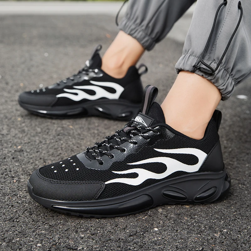 Men's Shoes New Sneakers Shoes Light Breathable Outdoor Sports Running Comfortable Tennis Elastic Fashion Non-slip Male Shoes
Men's Shoes New Sneakers Shoes Light Breathable Outdoor Sports Running Comfortable Tennis Elastic Fashion Non-slip Male Shoes