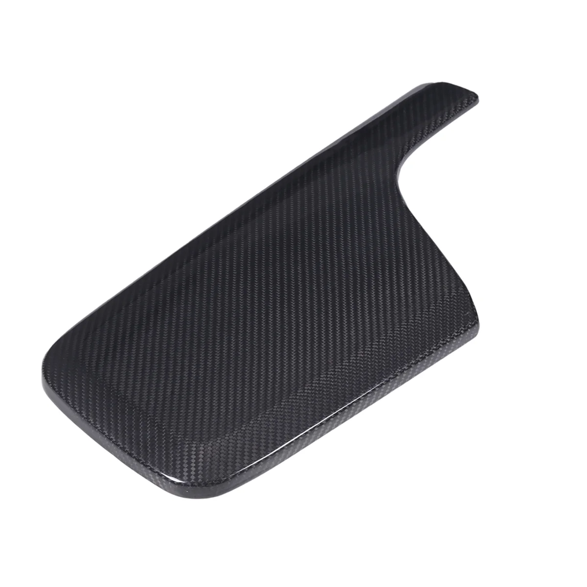 

For Porsche Taycan 2019-2022 Dry Carbon Fiber Car Central Control Armrest Box Protective Cover Trim Accessories