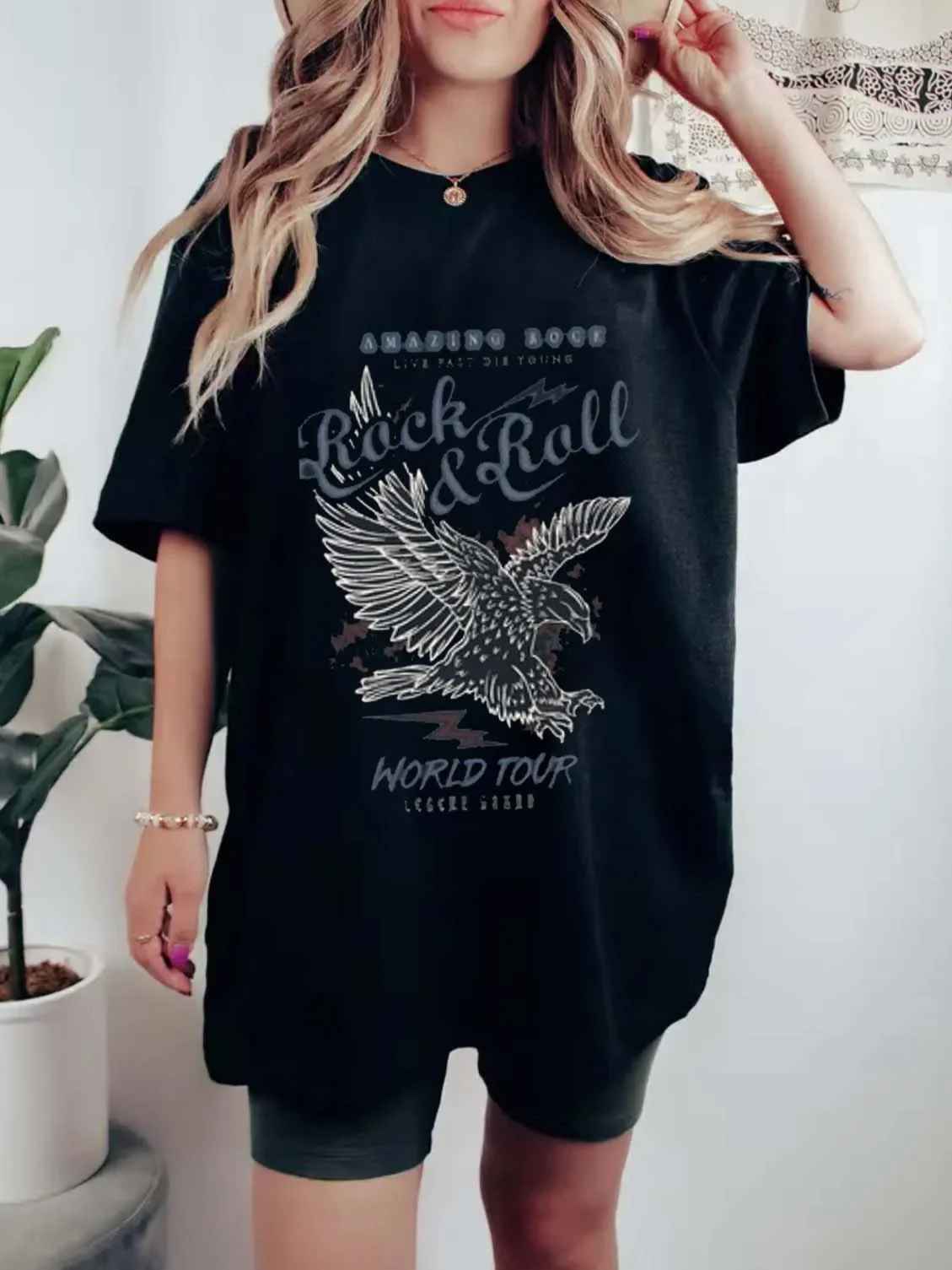 Retro T-Shirt 90s Short Sleeved Fashionable Women's Printed Clothing Women's Trendy T-Shirt Women's Pattern Casual O-Neck T-Shir
Retro T-Shirt 90s Short Sleeved Fashionable Women's Printed Clothing Women's Trendy T-Shirt Women's Pattern Casual O-Neck T-Shir