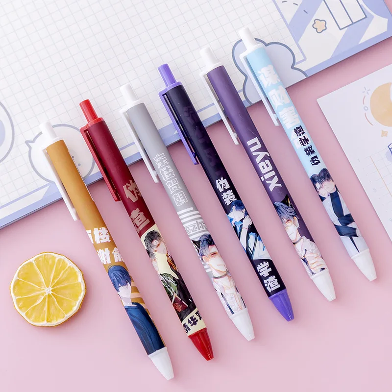 Anime Kawaii Camouflage Student Cosplay Unisex 0.5mm Balck Automatic Press Pen Ballpoint Pen Stationery Prop Gift 
Anime Kawaii Camouflage Student Cosplay Unisex 0.5mm Balck Automatic Press Pen Ballpoint Pen Stationery Prop Gift