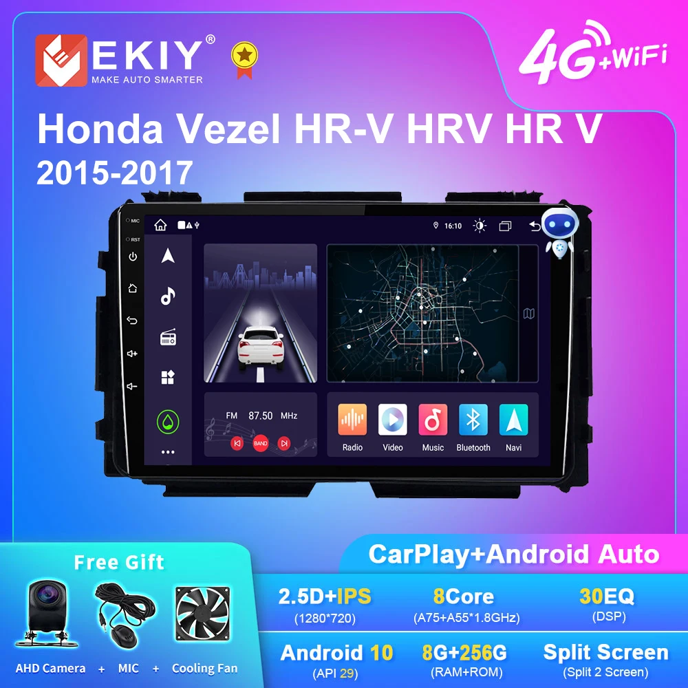EKIY X7 Android Car Radio For Honda Vezel HR-V HRV HR V 2015-2017 Multimedia Player Stereo Carplay Auto Blu-ray IPS GPS No 2 Din
EKIY X7 Android Car Radio For Honda Vezel HR-V HRV HR V 2015-2017 Multimedia Player Stereo Carplay Auto Blu-ray IPS GPS No 2 Din