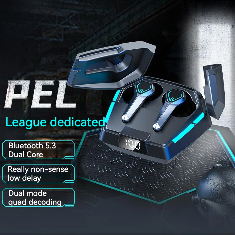 JX10 Game Headphones Gaming Headsets True Wireless Bluetooth headset e-sports sports running 2023 New low-latency
JX10 Game Headphones Gaming Headsets True Wireless Bluetooth headset e-sports sports running 2023 New low-latency