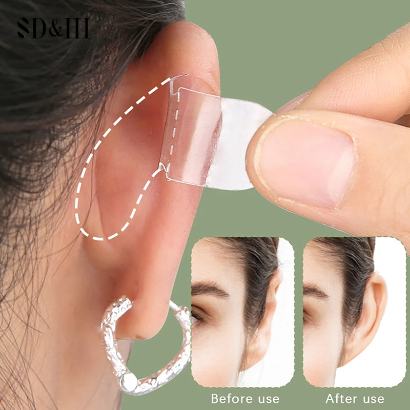1/5 Sheets Elf Ear Stickers Corrector Correction Patch Silicone Patches Vertical Tape Cosmetics Erect Ears Primer 
1/5 Sheets Elf Ear Stickers Corrector Correction Patch Silicone Patches Vertical Tape Cosmetics Erect Ears Primer
