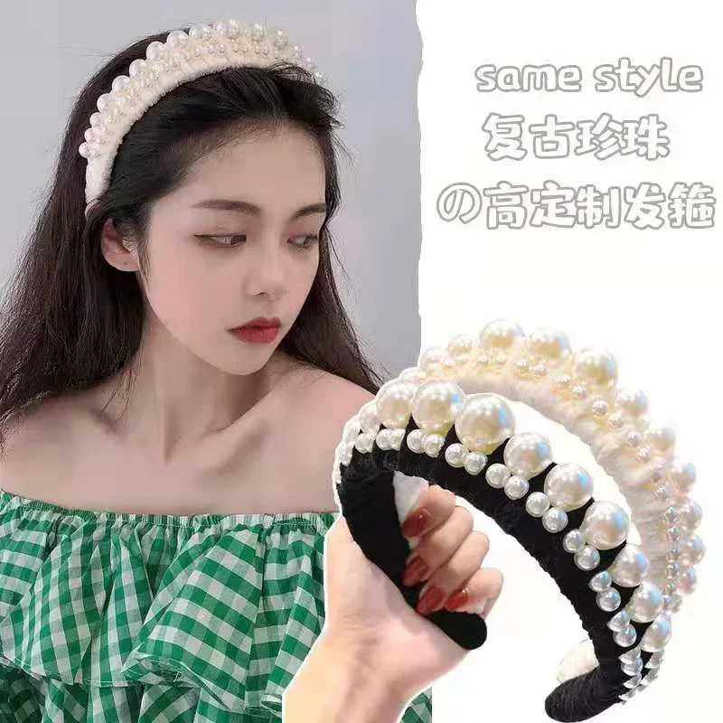 Versatile Temperament, Small Fragrance, Pearl Hair Band, Sweet French Handmade Pearl Hair Clip Hair Accessory
Versatile Temperament, Small Fragrance, Pearl Hair Band, Sweet French Handmade Pearl Hair Clip Hair Accessory