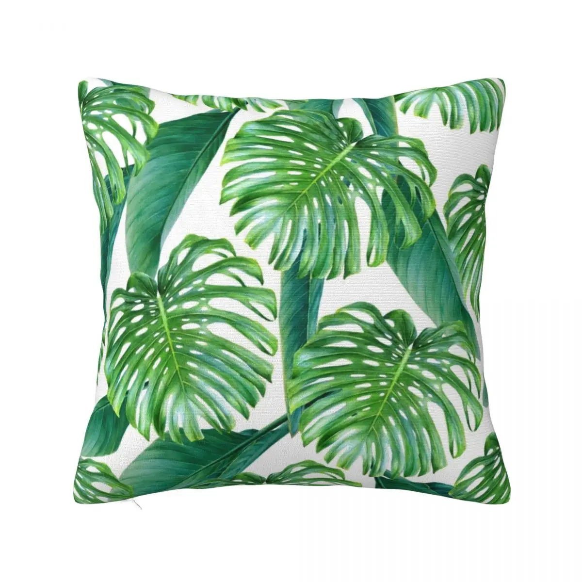 

Green tropical leaves VI Throw Pillow ornamental pillows Sofa Cushions Cover Luxury Cushion Cover