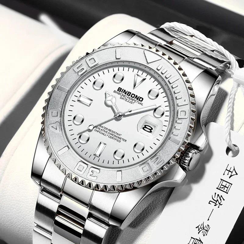 2024 New Design Top Brand Men's Sports Quartz Watches Stainless Steel 30M Waterproof Luxury Men Wristwatch Reloj BINBOND B930
2024 New Design Top Brand Men's Sports Quartz Watches Stainless Steel 30M Waterproof Luxury Men Wristwatch Reloj BINBOND B930