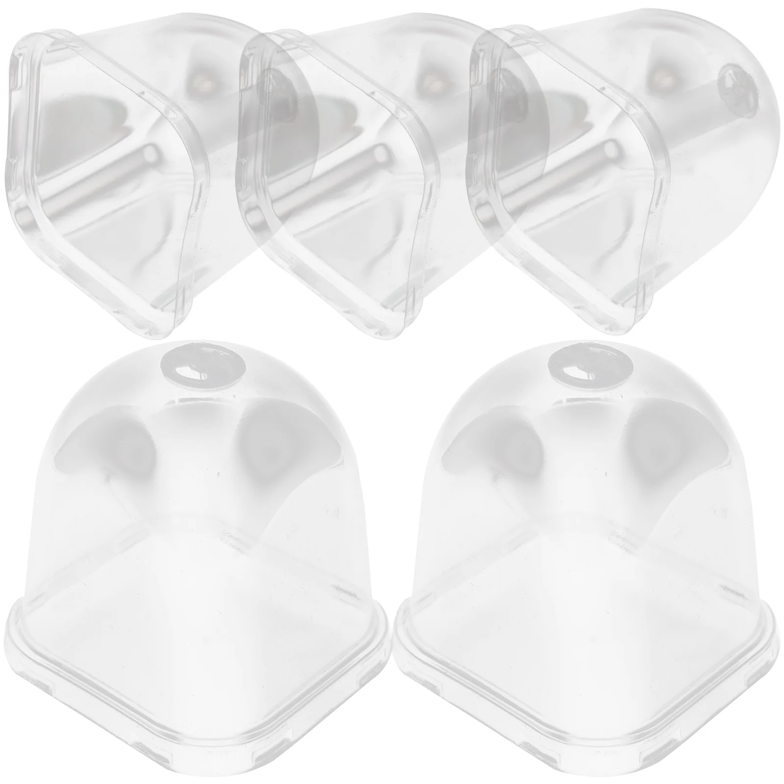 5 Pcs Plant Cover Flowerpot Dome Plastic Plants Garden Protection Small Protective Planter Mini Pots
5 Pcs Plant Cover Flowerpot Dome Plastic Plants Garden Protection Small Protective Planter Mini Pots