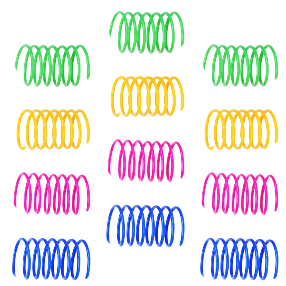 40 Pcs Cat Spring Toy Toys Springs Pet for Playing Rubber Kitten Comforting Plaything
40 Pcs Cat Spring Toy Toys Springs Pet for Playing Rubber Kitten Comforting Plaything