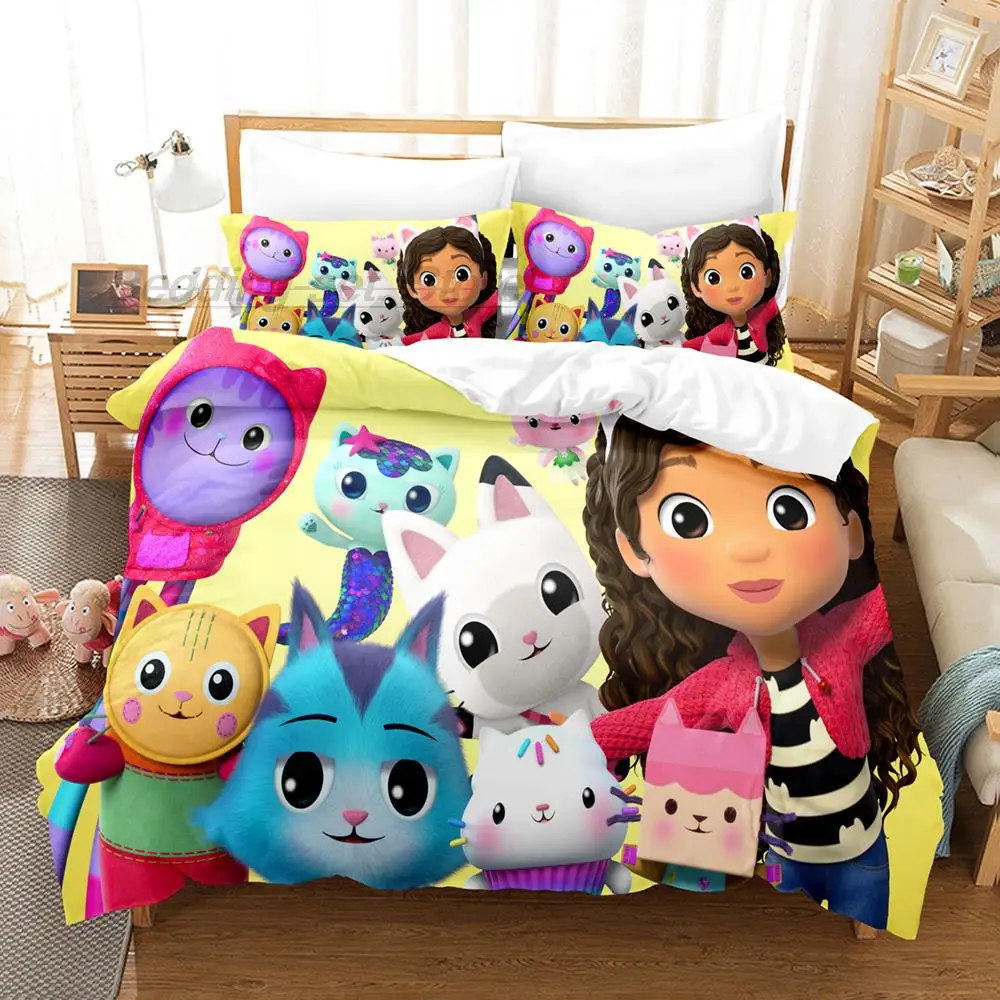 Gabbys Dollhouse Bedding Set Single Twin Full Queen King Size Bed Set Aldult Kid Bedroom Duvetcover Sets 3D 2022 Bed Sheet Set
Gabbys Dollhouse Bedding Set Single Twin Full Queen King Size Bed Set Aldult Kid Bedroom Duvetcover Sets 3D 2022 Bed Sheet Set