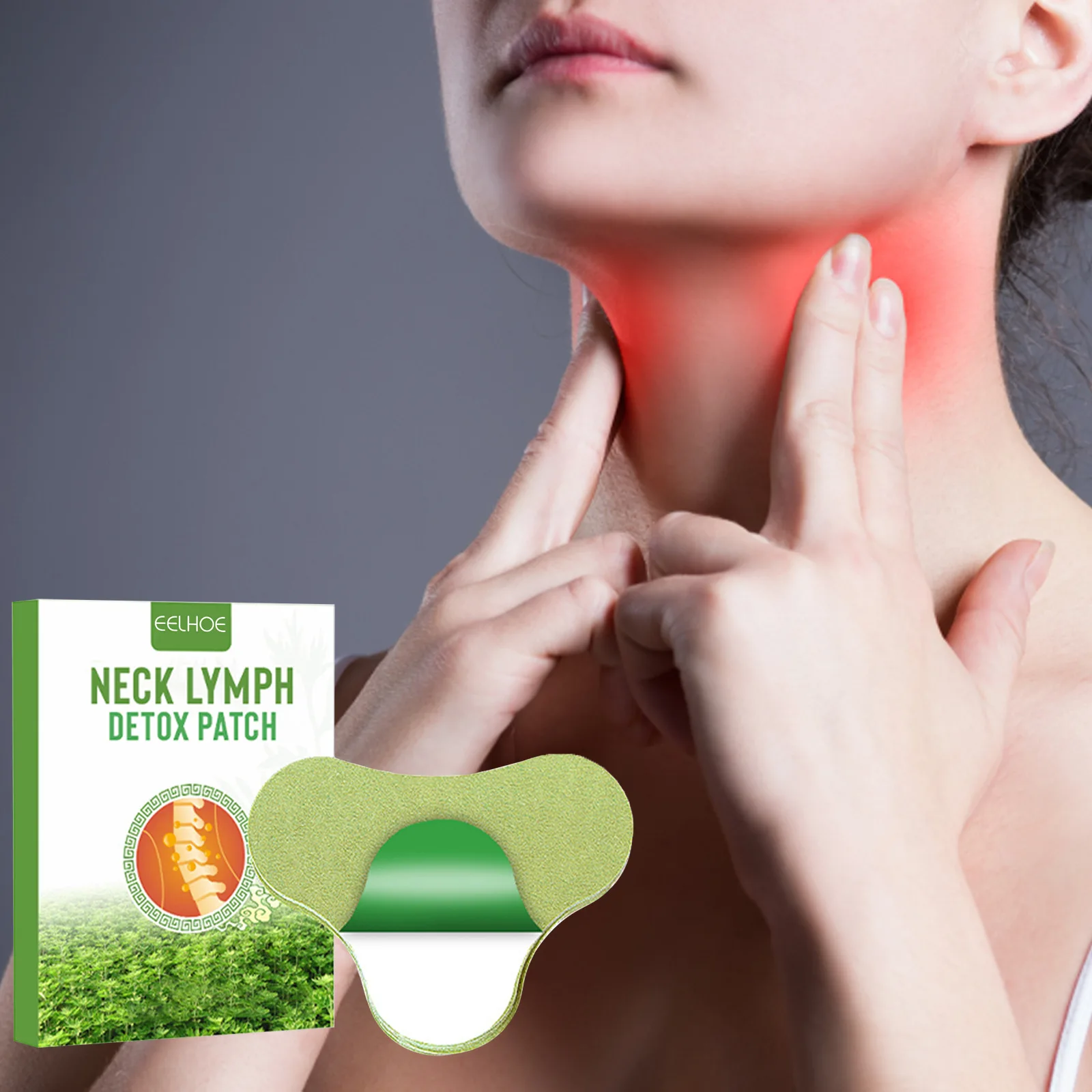 EELHOE Neck Lymphatic Patch Dredging Lymphatic Relief Neck Scattered Meridian Neck Health Care Patch Neck Care Sticker 12pcs
EELHOE Neck Lymphatic Patch Dredging Lymphatic Relief Neck Scattered Meridian Neck Health Care Patch Neck Care Sticker 12pcs