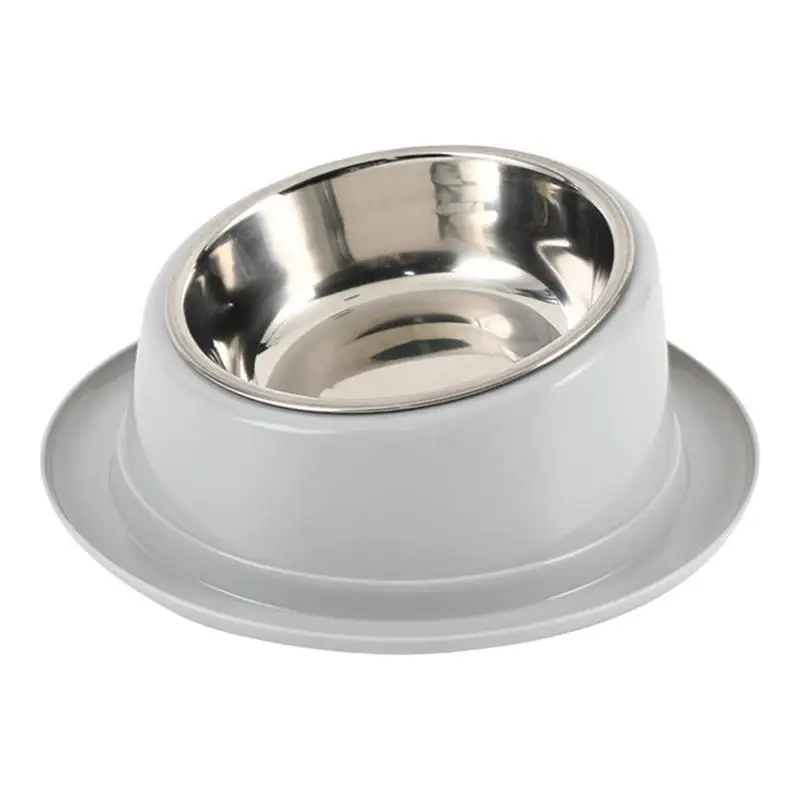 Stainless Steel Pet Bowl Tilted cat food dish Elevated dog water container Non-Slip Raised Feeding Bowl indoor pet supplies
Stainless Steel Pet Bowl Tilted cat food dish Elevated dog water container Non-Slip Raised Feeding Bowl indoor pet supplies
