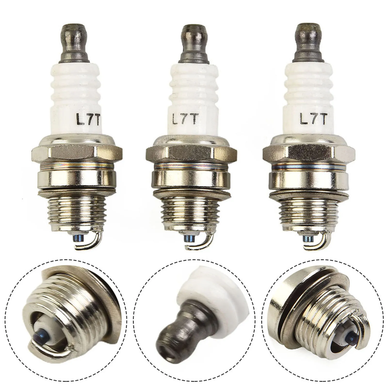 Brand New Durable For Petrol Lawnmowers Garden Strimmers Chainsaws Spark Plug Trimmer Part Silver White Golden
Brand New Durable For Petrol Lawnmowers Garden Strimmers Chainsaws Spark Plug Trimmer Part Silver White Golden