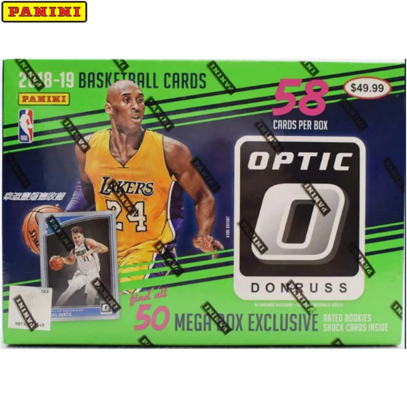 

2018/19 Panini Donruss Optic Basketball 58 Ct Mega Box Seek Ballsuperstar Kobe Limited Signature Collection Card