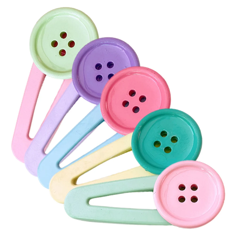 5 Pcs Snap Hair Clip Small Clips Color Contrast Metal Accessories Girl Miss Girls
5 Pcs Snap Hair Clip Small Clips Color Contrast Metal Accessories Girl Miss Girls